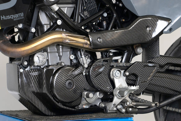 CMT Compositi Carbon Ignition Cover Guard | KTM / Husqvarna / Gas Gas | 003010