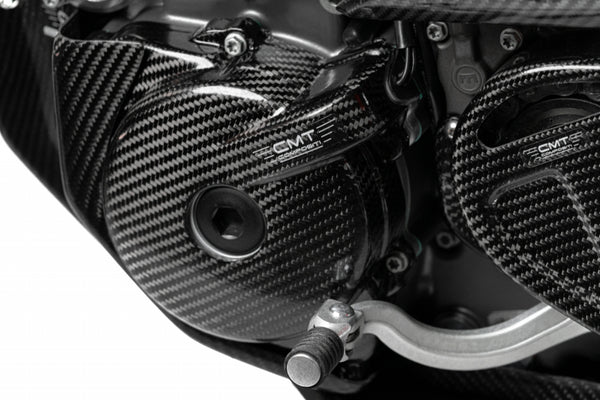 CMT Compositi Carbon Ignition Cover Guard | KTM / Husqvarna / Gas Gas | 003010