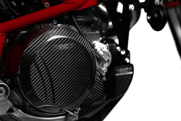CMT Compositi Carbon Clutch Cover Guard | KTM / Husqvarna / Gas Gas | 003011