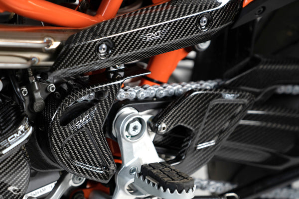 CMT Compositi Carbon Front Sprocket Guard | KTM / Husqvarna / Gas Gas | 003012