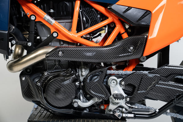 CMT Compositi Carbon Heel Guards | KTM / Husqvarna / Gas Gas | 003018