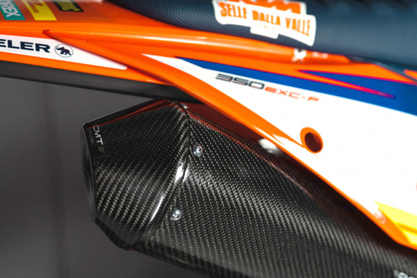 CMT Compositi Carbon Exhaust Heat Guard | KTM / Husqvarna / Gas Gas | 003032