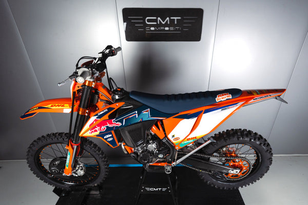 CMT Compositi Carbon Exhaust Heat Guard | KTM / Husqvarna / Gas Gas | 003032