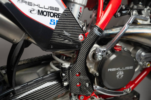 CMT Compositi Carbon Rear Side Panel Guards | Gas Gas MC 125 / Multi-Model | 003037