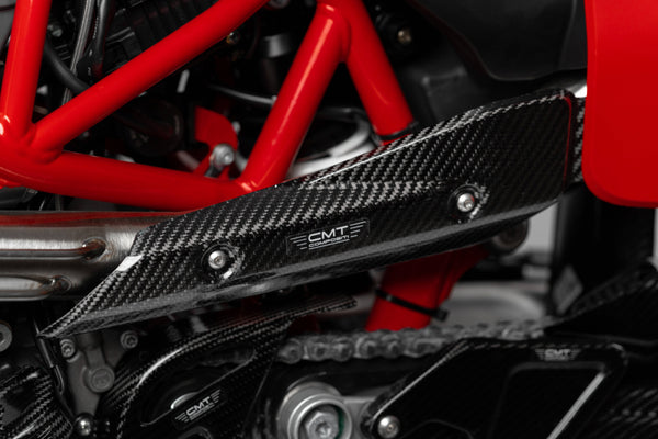 CMT Compositi Carbon Exhaust Heat Guard | Gas Gas SM 700 / Gas Gas ES 700 | 003040