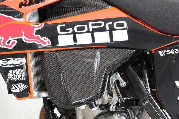 CMT Compositi Carbon Lower Fuel Tank Cover | KTM EXC-f 350 (EU - EUROPE MODEL) / Multi-Model | 003046