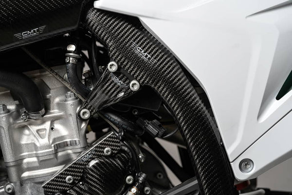 CMT Compositi Carbon Frame Guards | KTM SX 125 / Multi-Model | 003050