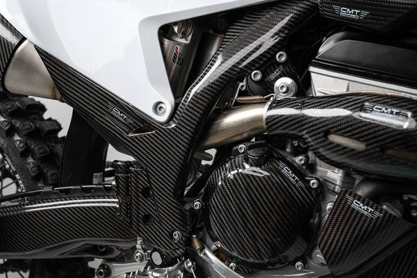 CMT Compositi Carbon Frame Guards | KTM SX 125 / Multi-Model | 003050