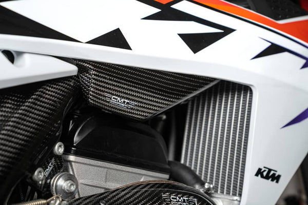 CMT Compositi Carbon Lower Fuel Tank Cover | KTM SX 125 / Multi-Model | 003052