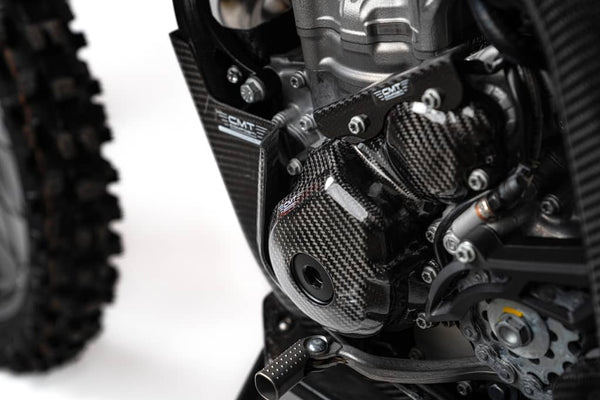 CMT Compositi Carbon Ignition Cover Guard | KTM / Husqvarna / Gas Gas | 003058