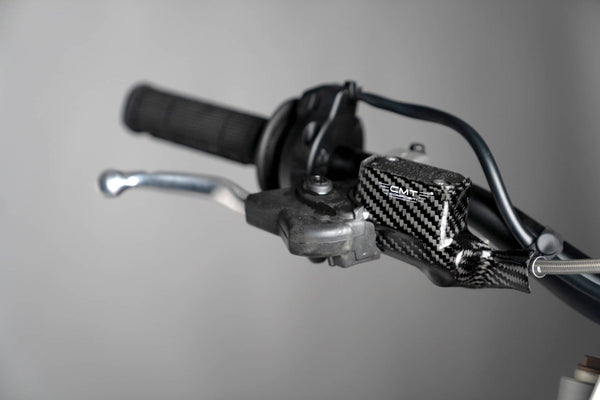 CMT Compositi Carbon Front Brake Master Cylinder Guard | Triumph / KTM / Husqvarna / Gas Gas / Stark Varg | 003060