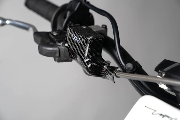 CMT Compositi Carbon Front Brake Master Cylinder Guard | Triumph / KTM / Husqvarna / Gas Gas / Stark Varg | 003060