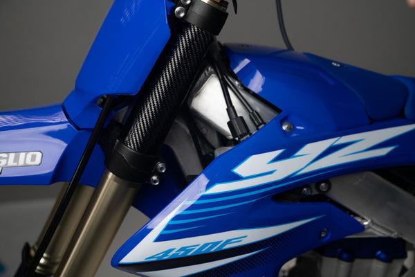 CMT Compositi Carbon Upper Fork Guards | Ducati / Yamaha / Triumph / Gas Gas / Husqvarna / KTM / TM Racing | 003067