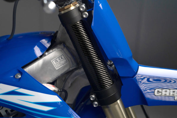 CMT Compositi Carbon Upper Fork Guards | Ducati / Yamaha / Triumph / Gas Gas / Husqvarna / KTM / TM Racing | 003067