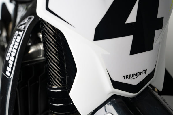 CMT Compositi Carbon Upper Fork Guards | Ducati / Yamaha / Triumph / Gas Gas / Husqvarna / KTM / TM Racing | 003067