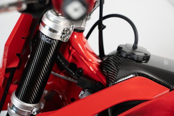 CMT Compositi Carbon Upper Fork Guards | Ducati / Yamaha / Triumph / Gas Gas / Husqvarna / KTM / TM Racing | 003067