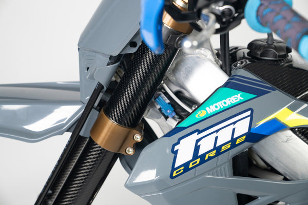 CMT Compositi Carbon Upper Fork Guards | Ducati / Yamaha / Triumph / Gas Gas / Husqvarna / KTM / TM Racing | 003067