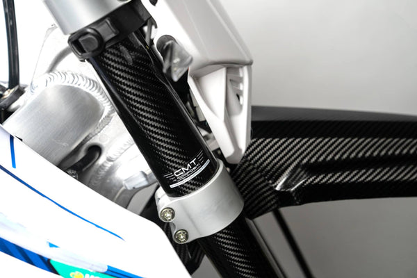 CMT Compositi Carbon Upper Fork Guards | Ducati / Yamaha / Triumph / Gas Gas / Husqvarna / KTM / TM Racing | 003067