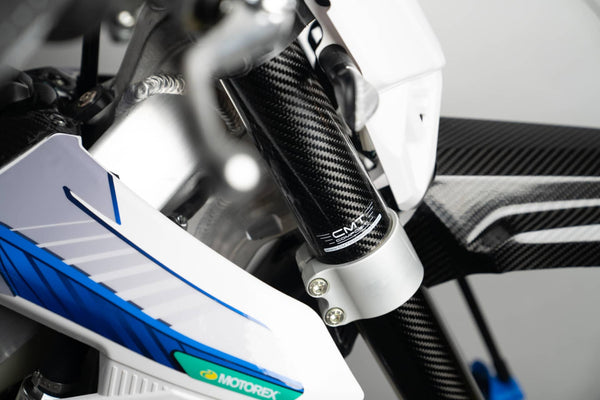 CMT Compositi Carbon Upper Fork Guards | Ducati / Yamaha / Triumph / Gas Gas / Husqvarna / KTM / TM Racing | 003067