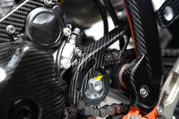 CMT Compositi Carbon Front Sprocket Guard | KTM / Husqvarna / Gas Gas | 003068