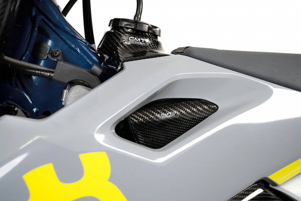 CMT Compositi Carbon Upper Fuel Tank Cover | Husqvarna TC 125 / Multi-Model | 003070