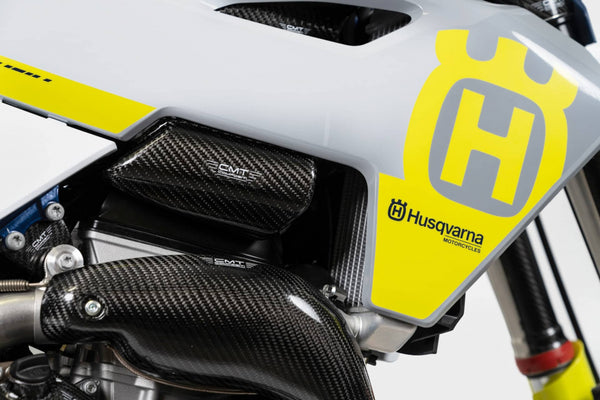 CMT Compositi Carbon Lower Fuel Tank Cover | Husqvarna TC 125 / Multi-Model | 003071