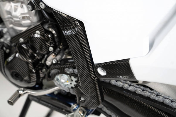 CMT Compositi Carbon Frame Guards | Husqvarna TC 125 / Multi-Model | 003072