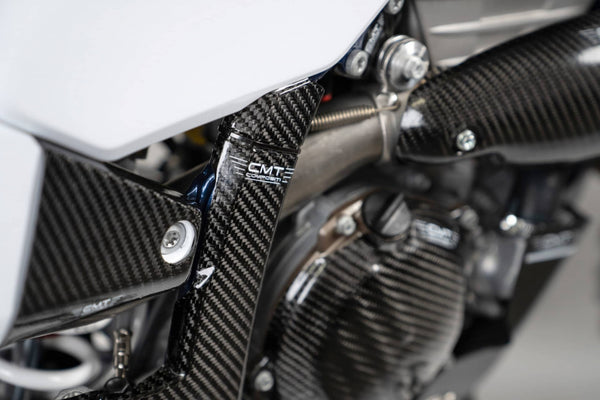 CMT Compositi Carbon Frame Guards | Husqvarna TC 125 / Multi-Model | 003072