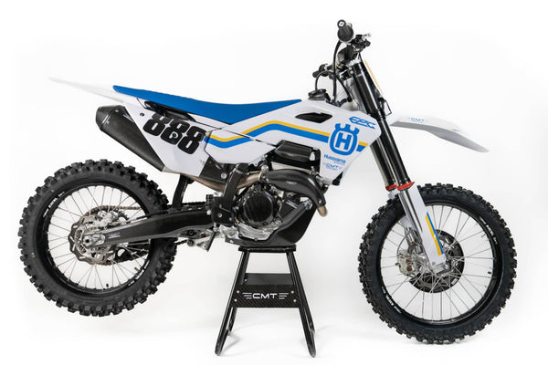 CMT Compositi Carbon Frame Guards | Husqvarna TC 125 / Multi-Model | 003072
