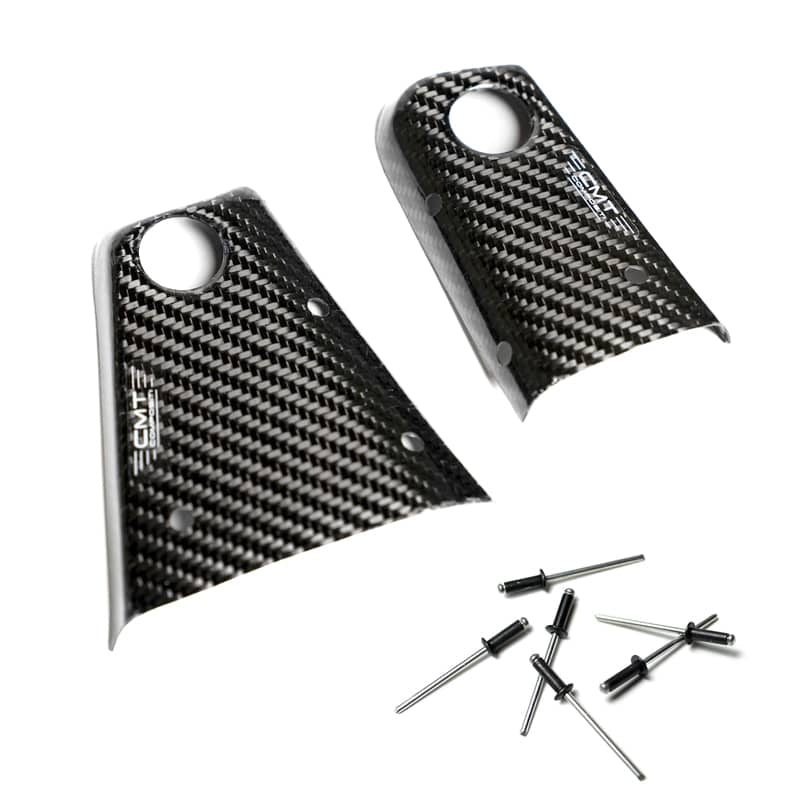 CMT Compositi Carbon Rear Side Panel Guards | Husqvarna TC 125 / Multi-Model | 003073