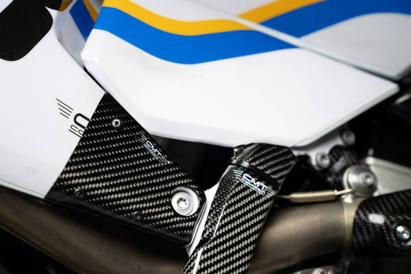 CMT Compositi Carbon Rear Side Panel Guards | Husqvarna TC 125 / Multi-Model | 003073