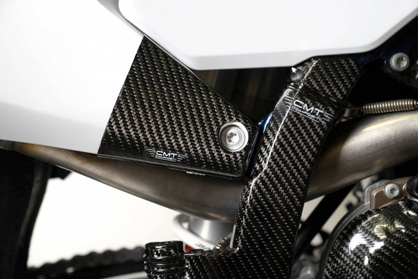 CMT Compositi Carbon Rear Side Panel Guards | Husqvarna TC 125 / Multi-Model | 003073