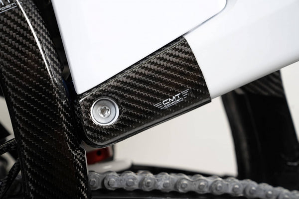 CMT Compositi Carbon Rear Side Panel Guards | Husqvarna TC 125 / Multi-Model | 003073