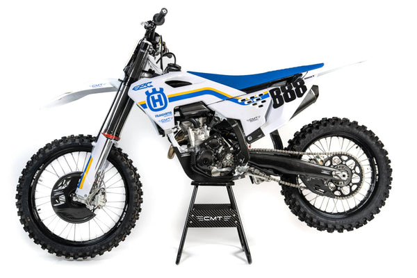 CMT Compositi Carbon Rear Side Panel Guards | Husqvarna TC 125 / Multi-Model | 003073