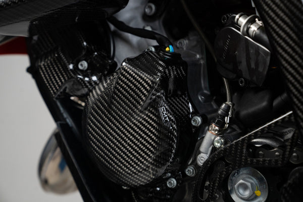 CMT Compositi Carbon Ignition Cover Guard | KTM / Gas Gas | 003076