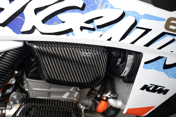CMT Compositi Carbon Lower Fuel Tank Cover | KTM EXC 150 / Multi-Model | 003086