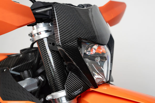 CMT Compositi Carbon Headlight Mask | KTM EXC 150 / Multi-Model | 003091