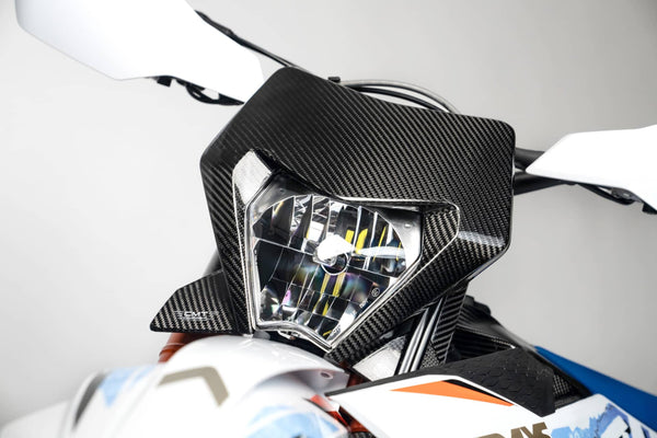 CMT Compositi Carbon Headlight Mask | KTM EXC 150 / Multi-Model | 003091