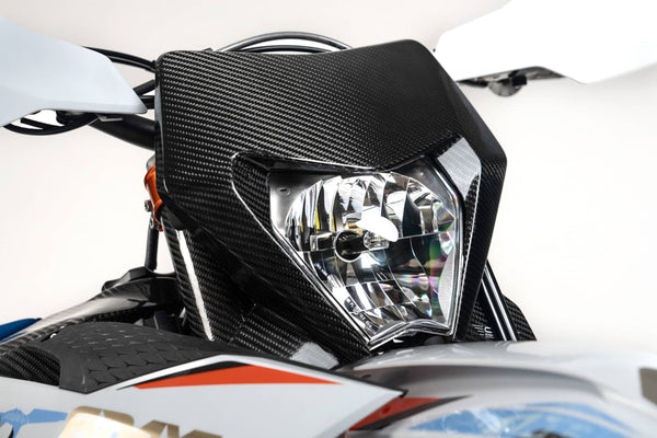 CMT Compositi Carbon Headlight Mask | KTM EXC 150 / Multi-Model | 003091