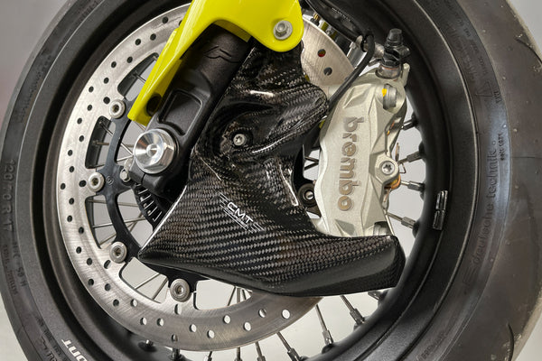 CMT Compositi Carbon Front Brake Cooling Air Scoop | KTM / Husqvarna / Gas Gas | 003098