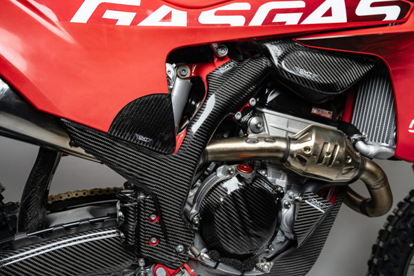 CMT Compositi Carbon Frame Guards | Gas Gas MC 125 / Multi-Model | 003102