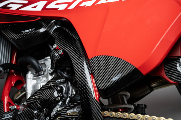 CMT Compositi Carbon Frame Guards | Gas Gas MC 125 / Multi-Model | 003102