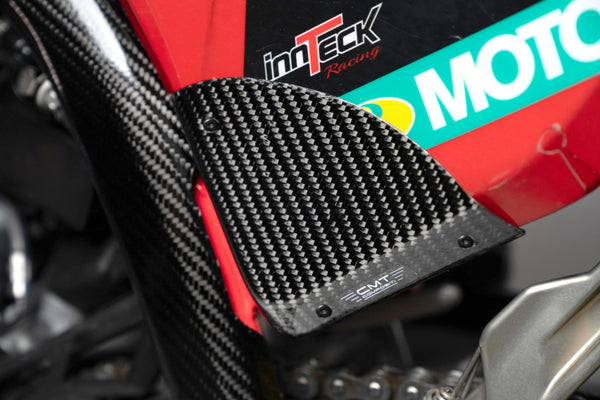 CMT Compositi Carbon Rear Side Panel Guards | Gas Gas MC 125 / Multi-Model | 003103