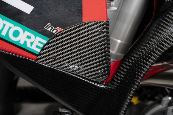 CMT Compositi Carbon Rear Side Panel Guards | Gas Gas MC 125 / Multi-Model | 003103