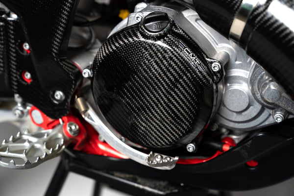 CMT Compositi Carbon Clutch Cover | Gas Gas MC 250 / Multi-Model | 003106