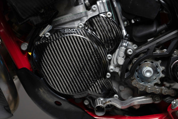 CMT Compositi Carbon Ignition Cover Guard | KTM / Husqvarna / Gas Gas | 003107