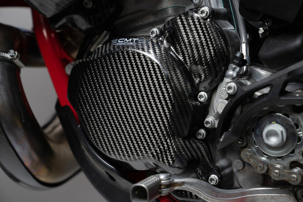 CMT Compositi Carbon Ignition Cover Guard | KTM / Husqvarna / Gas Gas | 003107