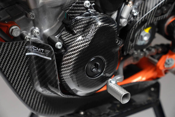 CMT Compositi Carbon Ignition Cover Guard | KTM EXC-F 450 / KTM EXC-F 500 | 003111