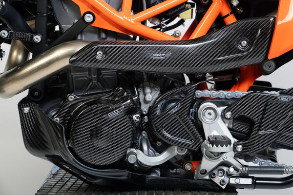 CMT Compositi Carbon Ignition Cover Guard | KTM / Husqvarna | 003122