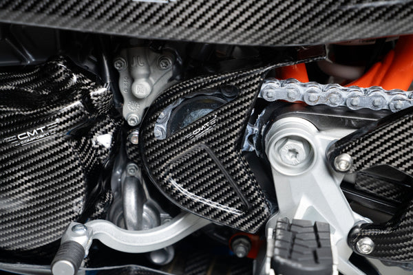 CMT Compositi Carbon Front Sprocket Guard | KTM / Husqvarna | 003124